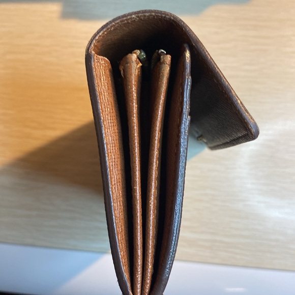 Louis Vuitton Vintage Damier Ebene Canvas Sarah Wallet EUC - Picture 3 of 15